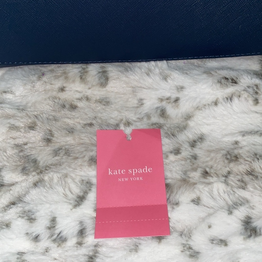 Kate Spade Blue Purse Satchel NWOT - Picture 11 of 14
